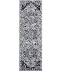 Amer Alexandria ALX-49 Chaves Gray Area Rug 2 ft. X 6 ft. Runner