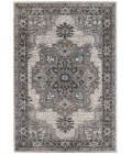 Amer Alexandria Earley Taupe Medallion Area Rug 7'9"x9'9"