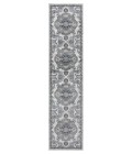 Amer Alexandria Earley Taupe Medallion Runner Rug 2'6"x10'3"