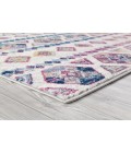 Amer Alexandria Tijera Multi-colored Geometric Runner Rug 2'x6'