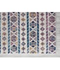 Amer Alexandria Tijera Multi-colored Geometric Runner Rug 2'x6'