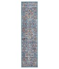 Amer Alexandria Prescott Blue Medallion Runner Rug 2'6"x10'3"