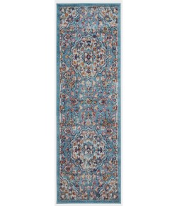 Amer Alexandria ALX-81 Prescott Blue Rug 2 ft. X 6 ft. Runner