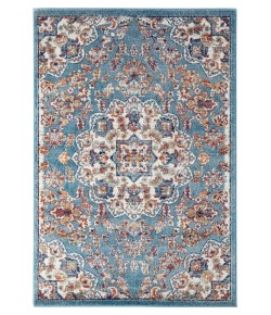 Amer Alexandria ALX-81 Prescott Blue Area Rug 2 ft. X 3 ft. Rectangle