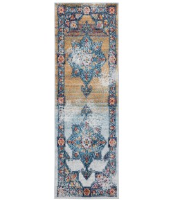 Amer Alexandria ALX-82 Nieve Orange Rug 2 ft. X 6 ft. Runner