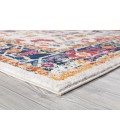 Amer Alexandria Cochise Orange Bordered Area Rug 2'x3'