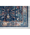 Amer Alexandria Cochise Blue Bordered Area Rug 2'x3'