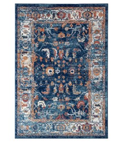 Amer Alexandria ALX-85 Cochise Blue Area Rug 4 ft. X 6 ft. Rectangle