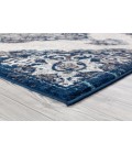 Amer Alexandria Wiltshire Navy Medallion Runner Rug 2'6"x10'3"