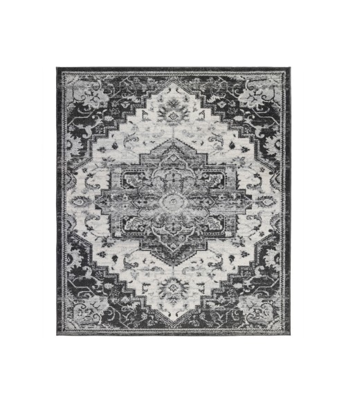 Alexandria Yana Ivory Medallion Area Rug
