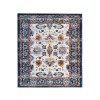 Amer Alexandria Xyryl Blue Floral Rug 2' x 3'