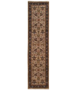 Amer Antiquity ANQ-8 Ledbury Tan Area Rug 2 ft. 6 in. X 10 ft. Runner