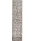 Amer Arcadia Marlow Ivory Oriental Polyester Runner Rug 2'7"x10'