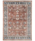 Amer Arcadia Northam Red Oriental Polyester Red Area Rug 7'1"x10'