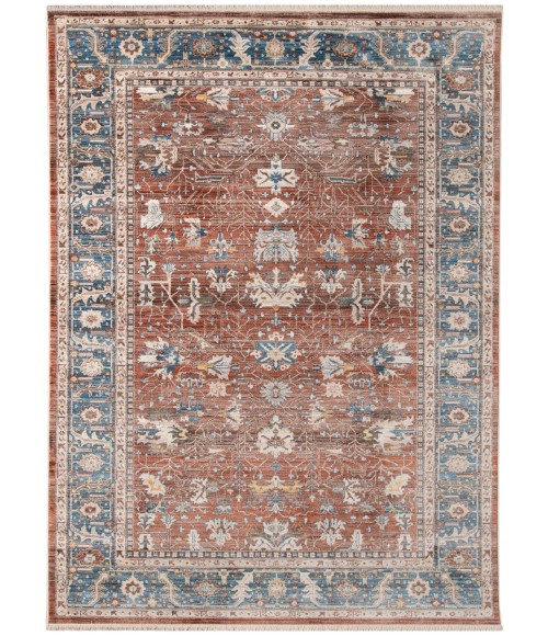 Amer Arcadia Northam Red Oriental Polyester Red Area Rug 2'x3'