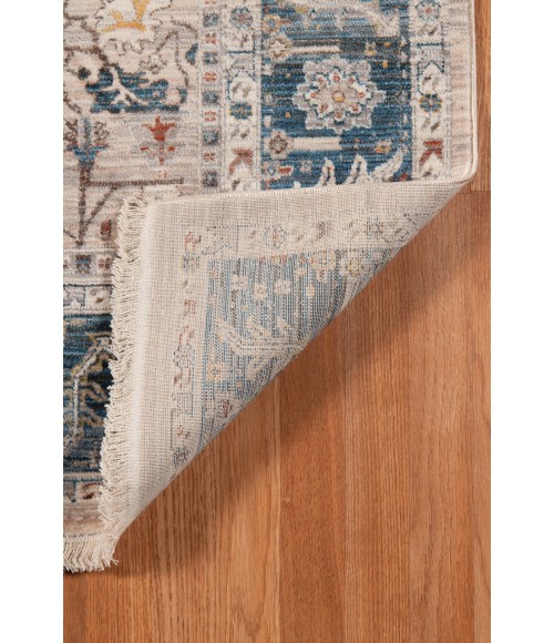 Amer Arcadia Northam Beige Oriental Polyester Area Rug 5'x7'8"