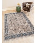 Amer Arcadia Northam Beige Oriental Polyester Area Rug 5'x7'8"