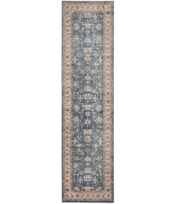 Amer Arcadia ARC-5 Northam Blue Area Rug 2 ft. 7 in. X 10 ft. Runner