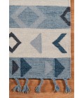 Amer Artifacts Chepa Blue Handmade Flatweave Wool Area Rug 3'x5'