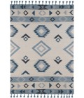 Amer Artifacts Chepa Blue Handmade Flatweave Wool Area Rug 3'x5'