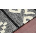 Amer Artifacts Leon Gray Handmade Flatweave Wool Area Rug 3'x5'
