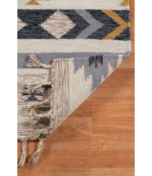 Amer Artifacts Havasu Yellow Handmade Flatweave Wool Area Rug 3'x5'
