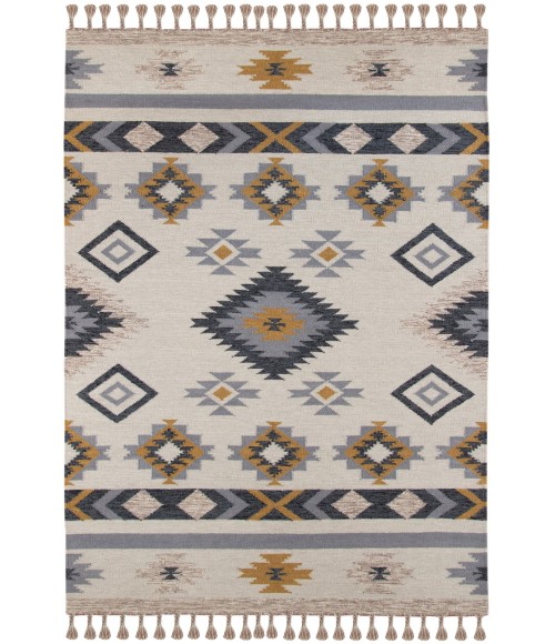 Amer Artifacts Havasu Yellow Handmade Flatweave Wool Area Rug 3'x5'