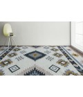 Amer Artifacts Havasu Yellow Handmade Flatweave Wool Area Rug 3'x5'