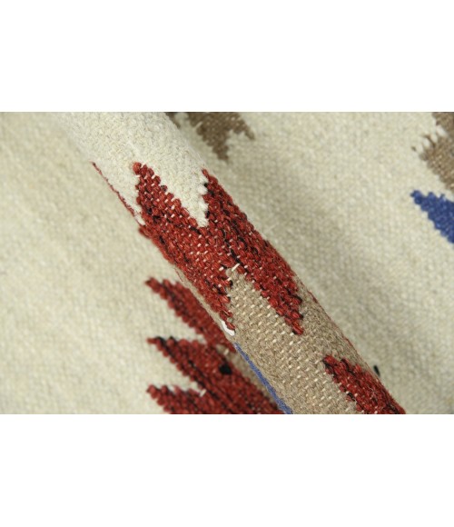 Amer Artifacts Havasu Red Handmade Flatweave Wool Area Rug 3'x5'