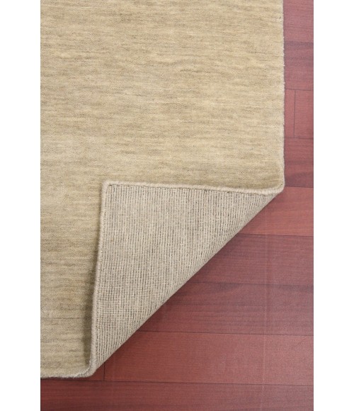 Amer Arizona Rye Solid Ivory Handwoven Wool Area Rug 9'x12'