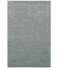 Amer Arizona Rye Solid Gray/Blue Handwoven Wool Area Rug 8'x10'