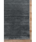 Arizona Area Rug Amer Arizona Rye Solid Dark Gray Handwoven Wool Area Rug 8'x10'