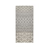 Amer Aspen Arra Ivory/Gray Geometric Runner Rug 2'2" x 10'