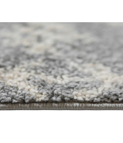 Amer Aspen Belen Gray/Ivory Geometric Runner Rug 2'2" x 10'