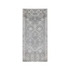 Amer Aspen Belen Gray/Ivory Geometric Runner Rug 2'2" x 10'