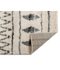 Aspen Clara Cream/Black Geometric Area Rug