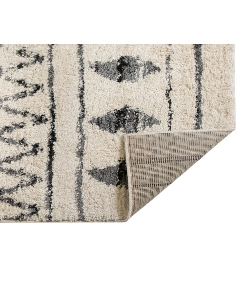 Aspen Clara Cream/Black Geometric Area Rug