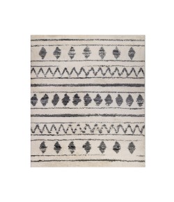 Amer Aspen Clara Cream/Black Geometric Rug 5' x 7'6"