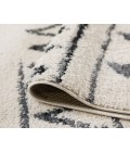 Aspen Clara Cream/Black Geometric Area Rug