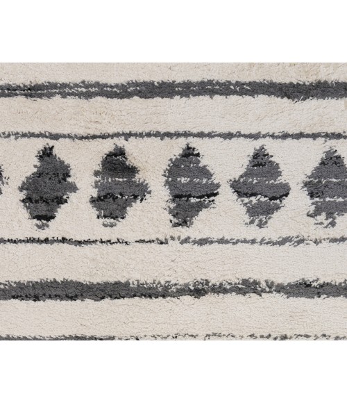 Aspen Clara Cream/Black Geometric Area Rug