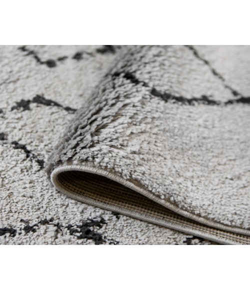 Aspen Denise Gray/Black Geometric Area Rug