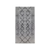 Amer Aspen Denise Gray/Black Geometric Runner Rug 2'2" x 10'