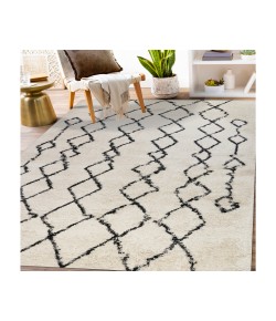 Amer Aspen Clara Cream/Gray Geometric Rug 7'6" x 9'6"