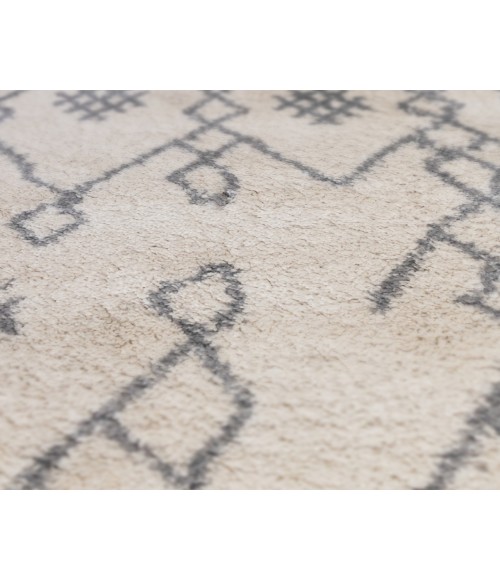 Aspen Emara Ivory/Gray Geometric Area Rug