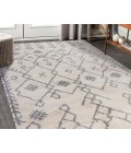 Aspen Emara Ivory/Gray Geometric Area Rug