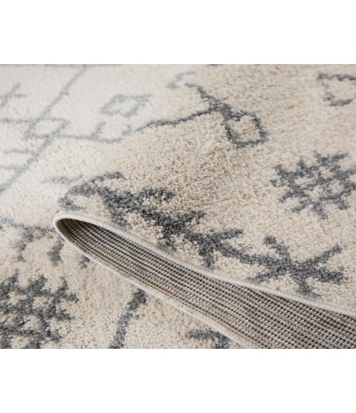 Aspen Emara Ivory/Gray Geometric Area Rug