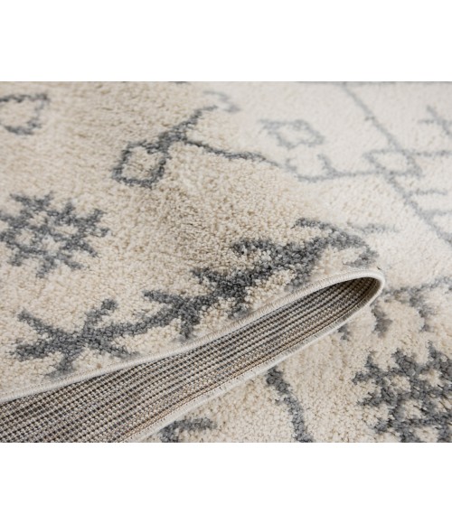 Aspen Emara Ivory/Gray Geometric Area Rug