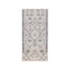 Amer Aspen Emara Ivory/Gray Geometric Runner Rug 2'2" x 10'