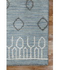 Amer Berlin Lanmore Blue Hand-Hooked Wool Area Rug 8'x10'