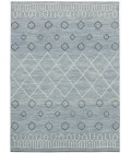 Amer Berlin Lanmore Blue Hand-Hooked Wool Area Rug 8'x10'